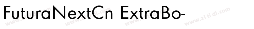 FuturaNextCn ExtraBo字体转换